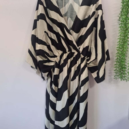 Vestido Zebra Largo