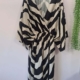 Vestido Zebra Largo