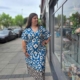 Vestido Largo Liss Azul