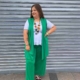 Conjunto de punto Roxi Verde
